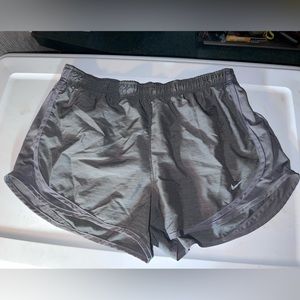 Nike Tempo Shorts- Women’s Large- Heather Grey